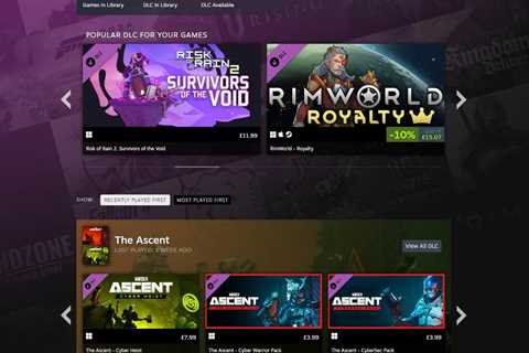 Steam’s latest experiment is a way to discover DLC for games you already own