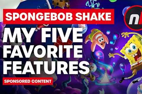 My Five Favorite Features In SpongeBob SquarePants: The Cosmic Shake on Switch