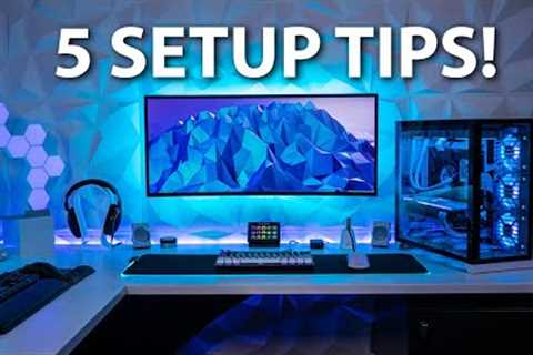 5 FREE Tips to IMMEDIATELY Improve Your Gaming Setup!