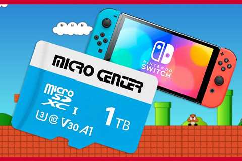 Deal Alert: 1TB Micro SDXC Memory Card (Nintendo Switch Compatible) for $84.98