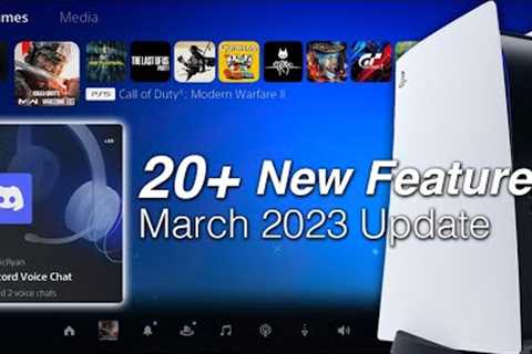 NEW PS5 System Update: Discord Voice Chat, VRR 1440p, Redesigned Game Hubs, & More.