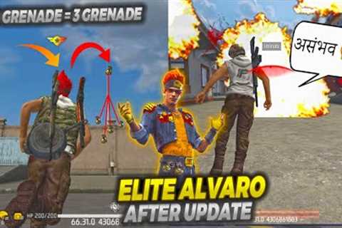 Elite Alvaro Best Character 😲 in OB39 Update 🔥 Free Fire Advance Server