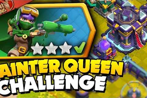 Easily 3 Star the Painter Queen Challenge (Clash of Clans)