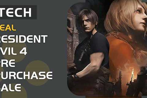 Resident Evil 4 pre-purchase sale