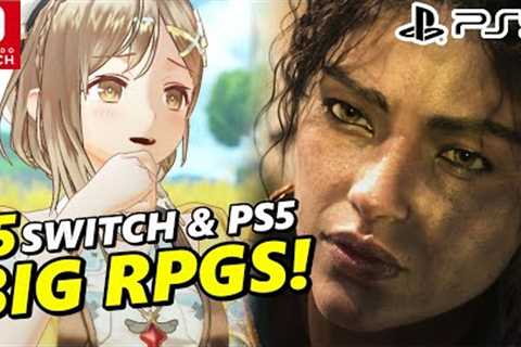 15 BIG Upcoming Nintendo Switch & PS5 RPGS in 2023 !