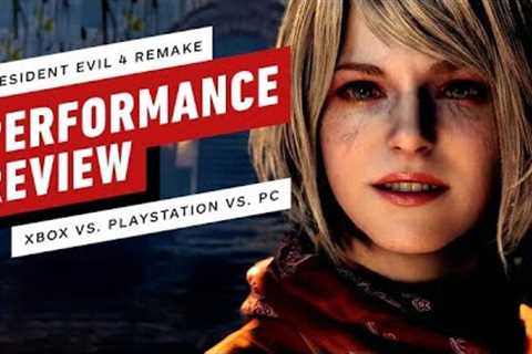 Resident Evil 4 Remake: Performance Review PS5 vs. Xbox Series X|S vs. PC vs. PS4 vs. PS4 Pro