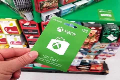 Where to buy an Xbox gift card and which shops sell them?