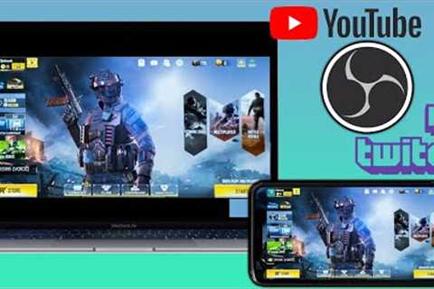 How To Live Stream Mobile Games with OBS from your iPhone!!!