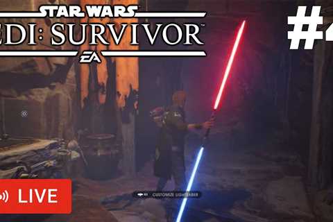 Star Wars Jedi: Survivor Live Stream gameplay – Part 4