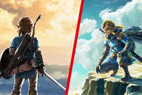 Video: Zelda: Tears Of The Kingdom & Breath Of The Wild Side-By-Side Comparison