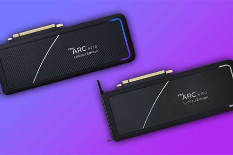 Intel’s Arc A750 beats the RTX 3060 – and is $200 at Newegg