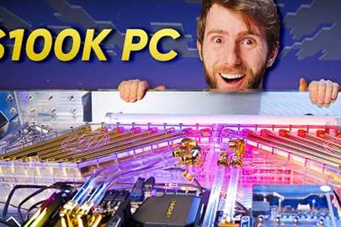 Building a $100,000 PC for Minecraft