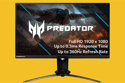 SAVE OVER $180 on this 360hz Acer Predator gaming monitor – Amazon Gaming Week deal