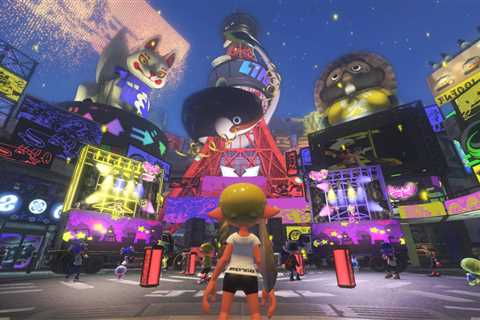 Video: Splatoon 3's Inkopolis Side-By-Side Graphics Comparison (Switch & Wii U)