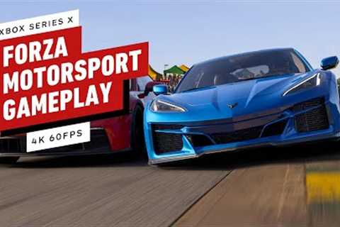 Forza Motorsport Gameplay Demo on Xbox Series X 4K 60FPS