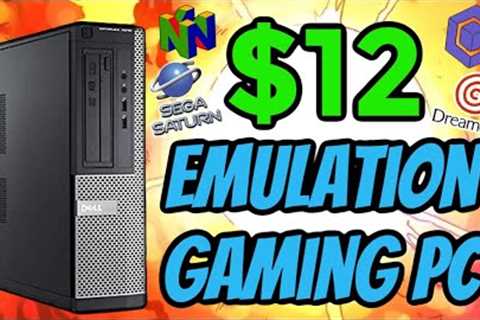 $12 Emulation Gaming PC - Budget Friendly Retro Gaming Computer | Gamecube Sega Saturn N64 &..