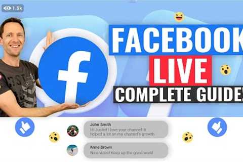 Facebook Live Streaming - COMPLETE Beginners Guide!