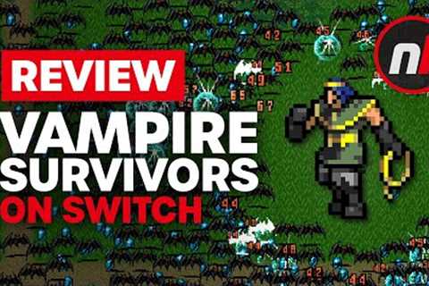 Vampire Survivors Nintendo Switch Review - Is It Worth It?