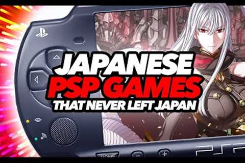 PSP Games That Never Left Japan