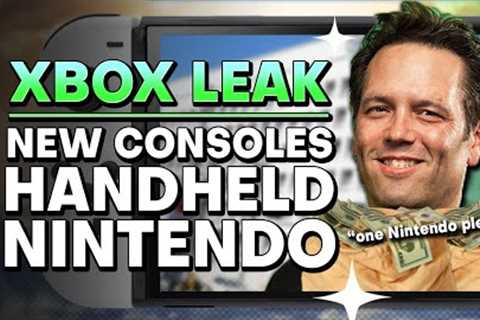 Xbox Plans Until 2030 LEAKED - New Consoles, Handheld, &...Buying Nintendo?