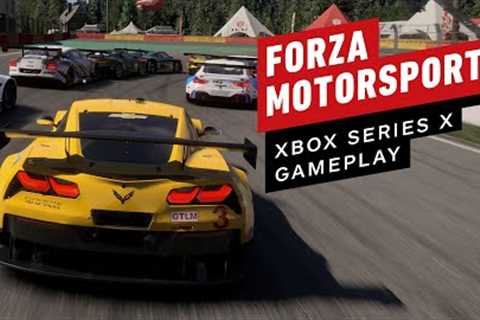 17 Minutes of Forza Motorsport Gameplay on Xbox Series X in 4K