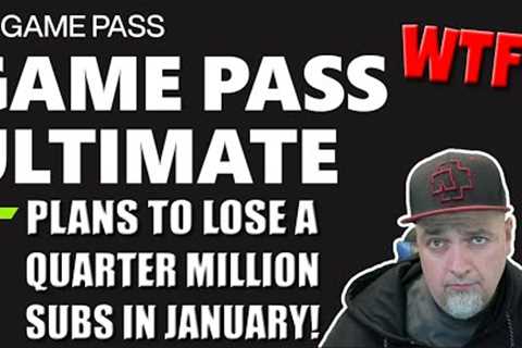 Xbox Loses Quarter Million Game Pass Subscribers In One Day?!