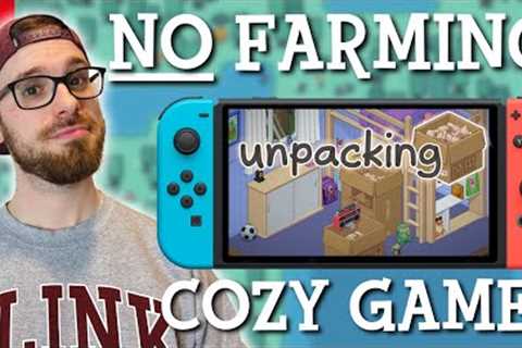 12 NON FARMING Cozy Games On Nintendo Switch WORTH GETTING!!