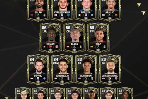 FC Mobile TOTW: First Team Revealed