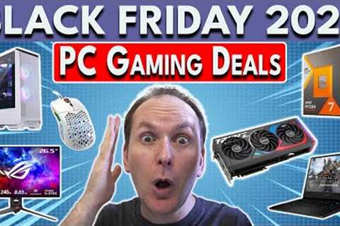 🛑 Black Friday 2023 PC Gaming Deals 🕹️ Gaming Monitor, Laptop, & Component Deals