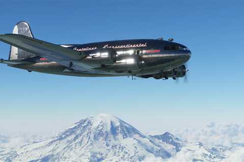 Microsoft Flight Simulator Releases Local Legend 10: Boeing 307 Stratoliner