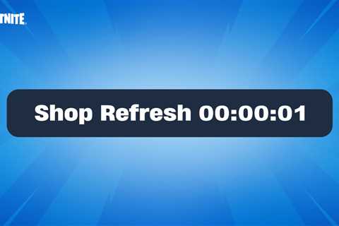 Fortnite Removes In-Game Item Shop Countdown