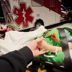 NiKO''S BRAVE AMBULANCE RiDE 🚑  Adley & Navey Surprise him with a GiANT MONKEY! Mom saves the..