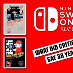 1980s Critics Review Metroid, Mario Bros., Blaster Master & Wrecking Crew (Nintendo Switch..