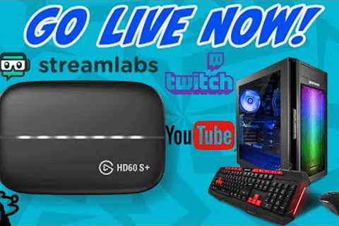 HOW TO STREAM & GAME ON ONE PC WITH ELGATO HD60 S+ 1080P 60FPS/4K 60FPS \AYOOHENRY/