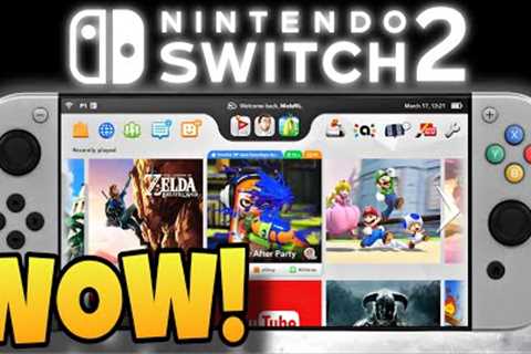 Nintendo Switch 2 Won''t Have Joy Cons? + 5 Switch 2 Games Just Leaked?!