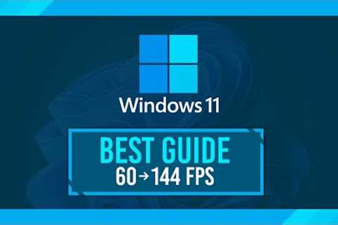 Ultimate Windows 11 Gaming Performance Optimization Guide