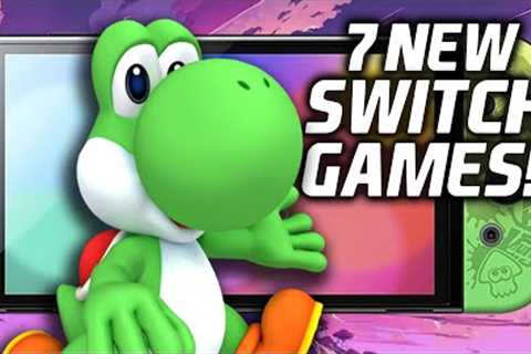 7 New Nintendo Switch Games Were Just Announced + PS Exclusive!