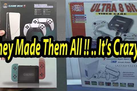 PS5, Wii, N64, Switch & Xbox Fake Game Consoles .. Will Surprise You ! 😂