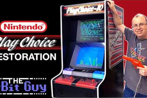 Nintendo Playchoice 10 Restoration with The 8-Bit Guy