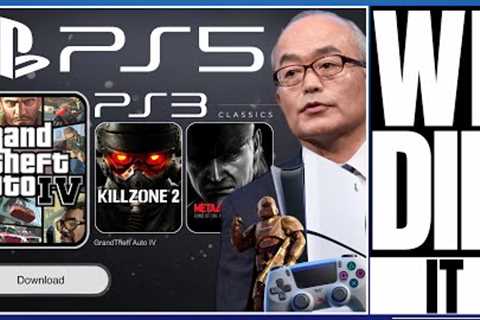 PLAYSTATION 5 - SIGNIFICANT PLAY PS3 ON PS5 UPDATE - SONY HAS IT DONE !? / SOCOM PS5 IS BACK!? / TH…