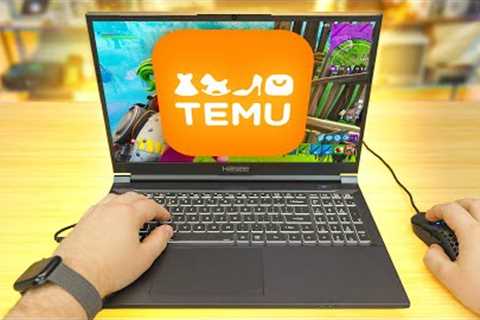 We Bought a CHEAP Gaming Laptop From TEMU…