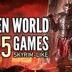 Top 15 Best Open World RPG Games Like SKYRIM That You Should Play | 2024 Edition