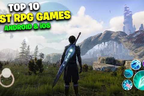 TOP 10 Best FREE RPG Games for Android & iOS 2022 - 2023 (offline - online)