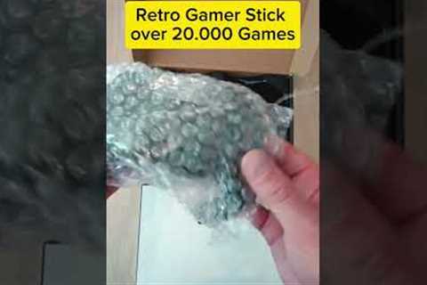 I Love this Retro Gaming Stick, its Plug and Play and it comes with over 20.000 Games #retrogames