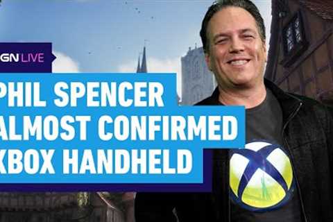 Phil Spencer Practically Confirms an Xbox Handheld | IGN Live 2024