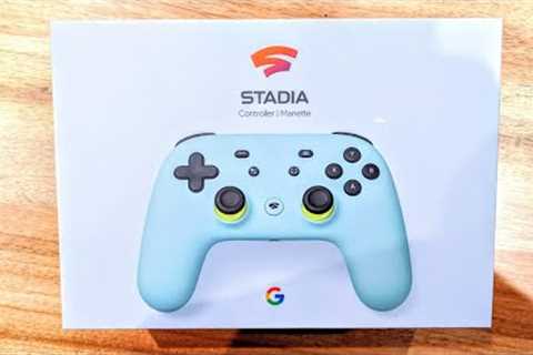 The Stadia Controller Unboxing (Wasabi) | How does it really feel?