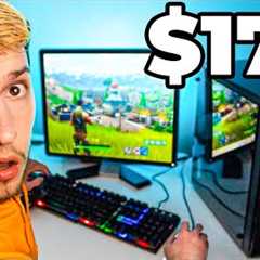 I Bought The World''s Cheapest Gaming Setup!