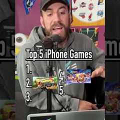 Guessing the TOP 5 MOST DOWNLOADED iPhone Games!! (as of 2018) #shorts