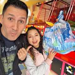 We walked out of this Japanese Arcade with a bag full of Prizes!
