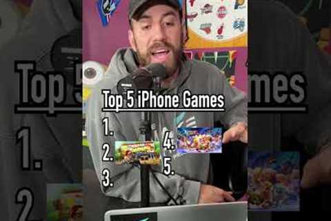 Guessing the TOP 5 MOST DOWNLOADED iPhone Games!! (as of 2018) #shorts